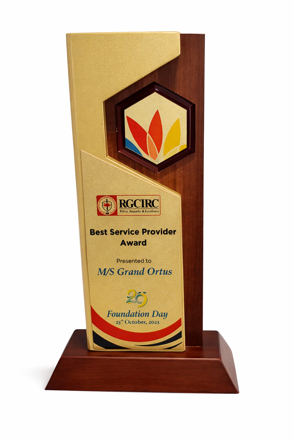 RGCIRC Best Service Provider Award